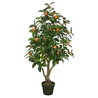 4ft. Potted Artificial Orange Tree