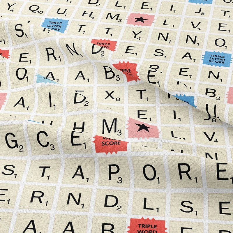 Camelot® Fabrics Scrabble® Board Cotton Fabric