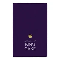 Let Them Eat King Cake Mardi Gras Tea Towel Set
