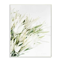 Stupell Industries White & Green Bright Natural Flower Photograph Wall Plaque