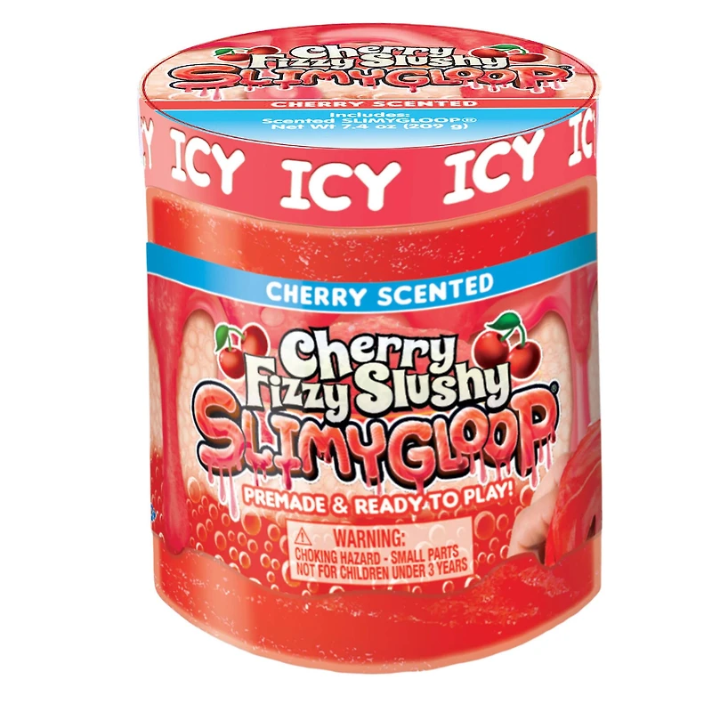 SlimyGloop® Cherry Fizzy Slushy Slime