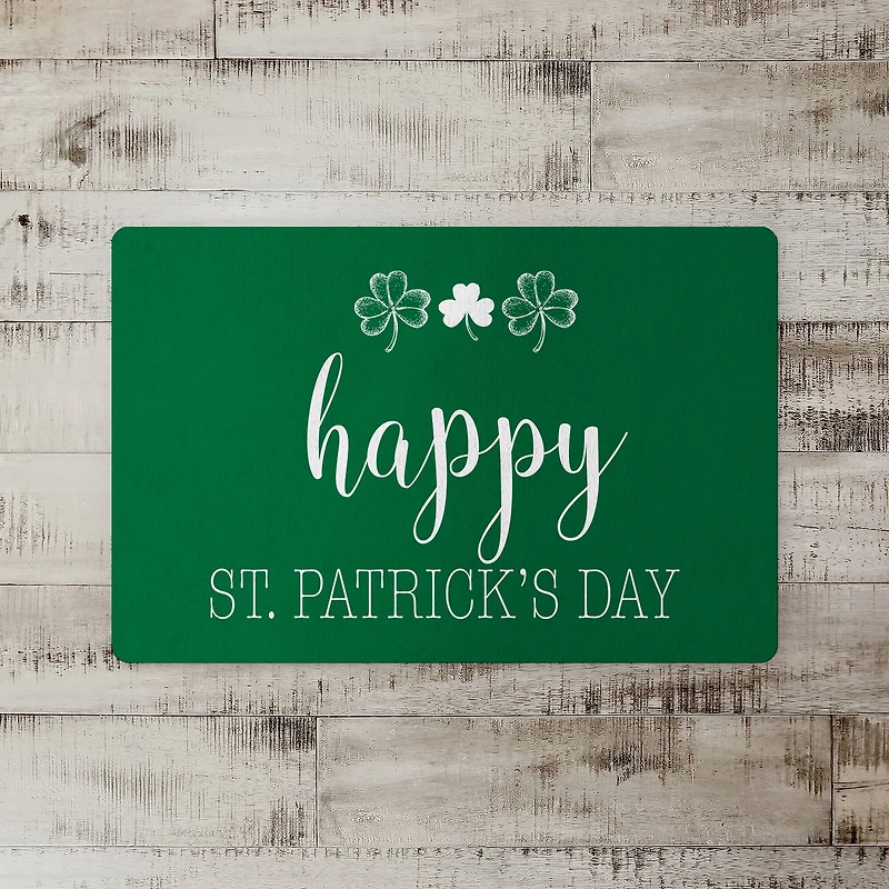 Happy Pats Day 27" x 18" Floor Mat