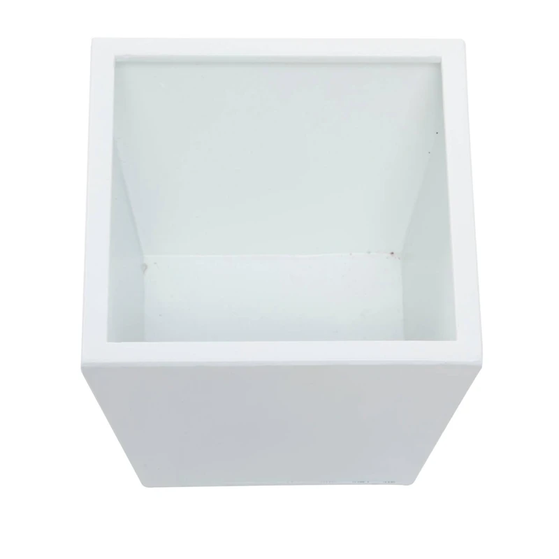 White Modern Planter, Set of 3" 7", 11", 5"