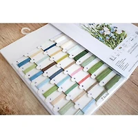 Letistitch Butterflies And Bluebird Flowers Counted Cross Stitch Kit