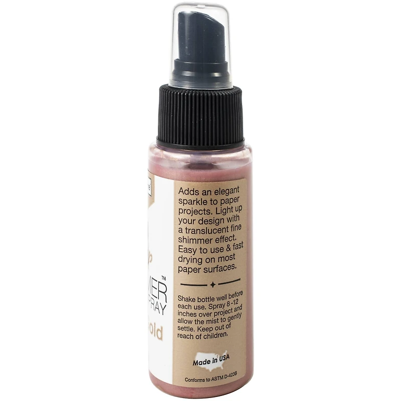 Imagine Rose Gold Sheer Shimmer Craft Spray, 2oz.