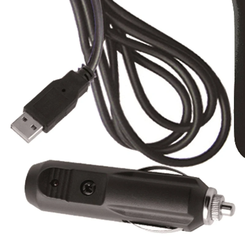 Brentwood GEOJUG 16oz. Black Stainless Steel 12V Heated Travel Mug