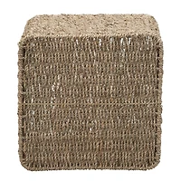 Household Essentials Seagrass Square Wicker Basket 