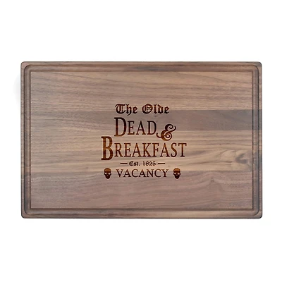 17" The Olde Dead & Breakfast Walnut Cutting Board
