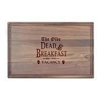 17" The Olde Dead & Breakfast Walnut Cutting Board