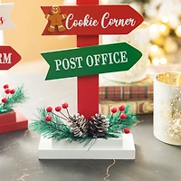 Glitzhome® 16.5" Christmas Sign Table Décor Set
