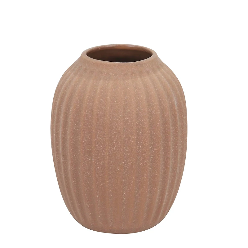 10" Natural Ceramic Vase by Ashland®
