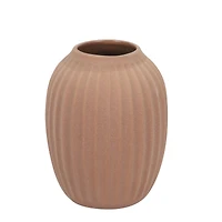 10" Natural Ceramic Vase by Ashland®