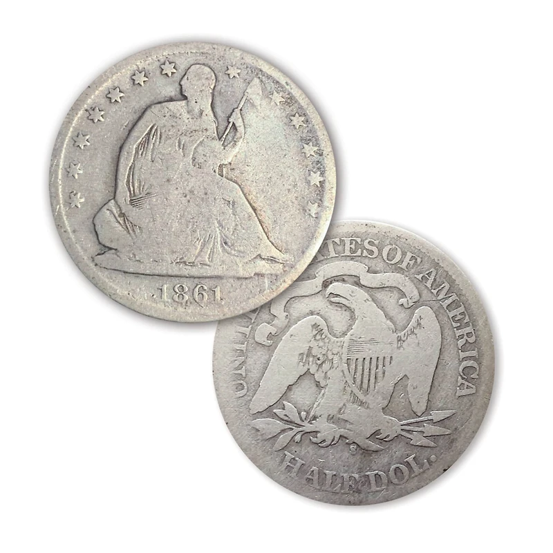 Seated Liberty Silver Half Dollar