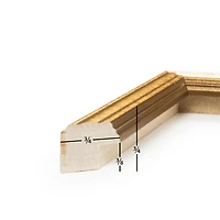 Frame USA Economy Gold Single Image Picture Frame