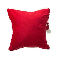 Glitzhome® Hooked 3D Santa Throw Pillow Set