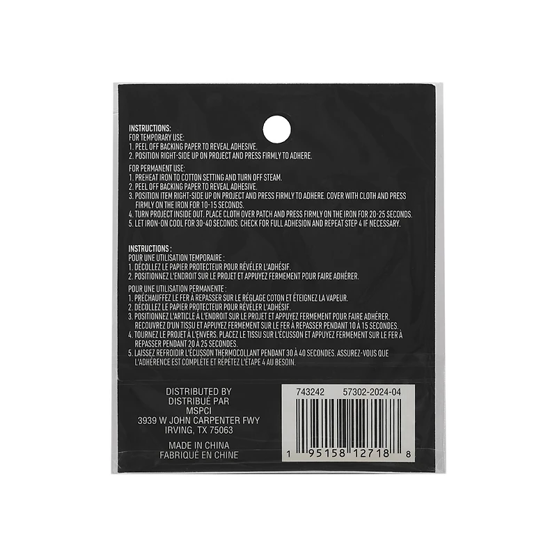 Glitter Heart Iron On Patches, 3ct. by Make Market®