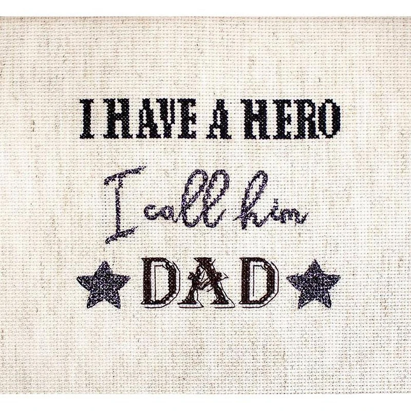 LetiStitch Counted Cross Stitch Kit Father's day gift