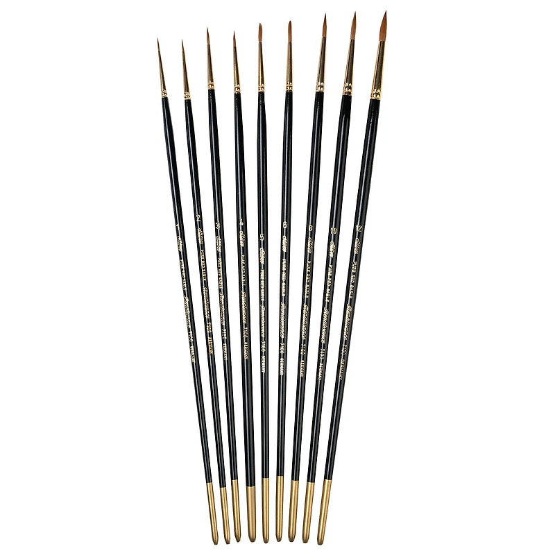 Silver Brush Limited Renaissance®  9 Piece Brush Set