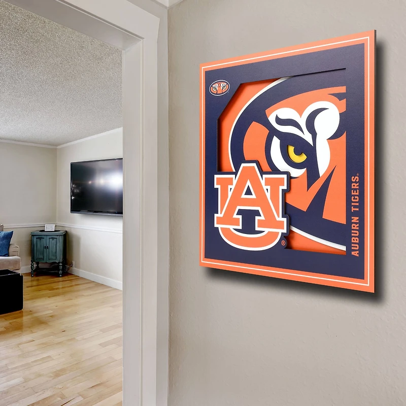 College 3D Logo Series Wall Art
