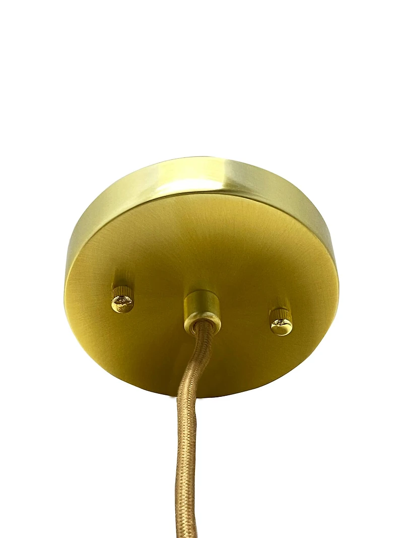 Hello Honey® 19.5" Natural Woven Pendant Lamp