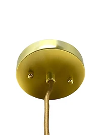 Hello Honey® 19.5" Natural Woven Pendant Lamp