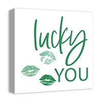 Lucky You 16" x 16" Canvas Wall Art
