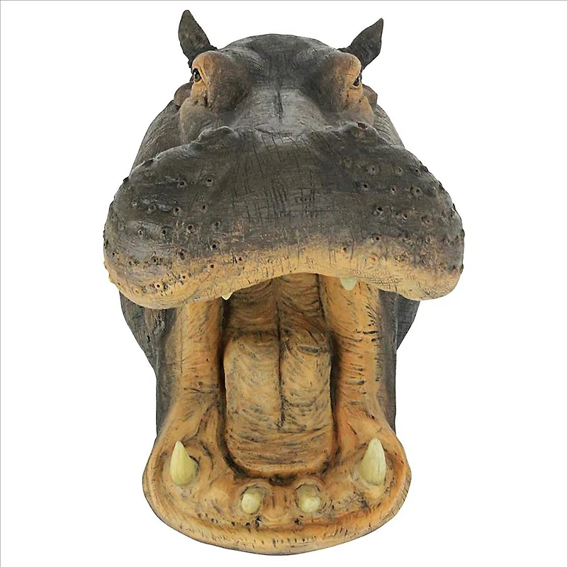 Design Toscano 13" Huey the Hippo Garden Statue