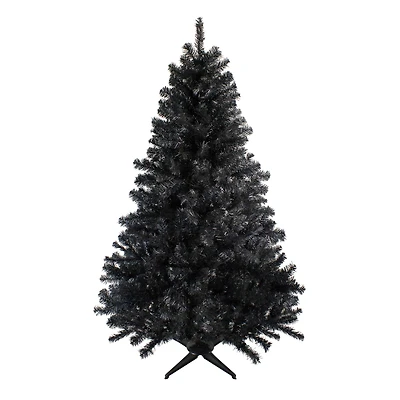 7ft. Unlit Black Colorado Spruce Artificial Christmas Tree