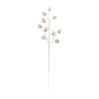 31" Glittered Pinecone Sprays, 6ct.