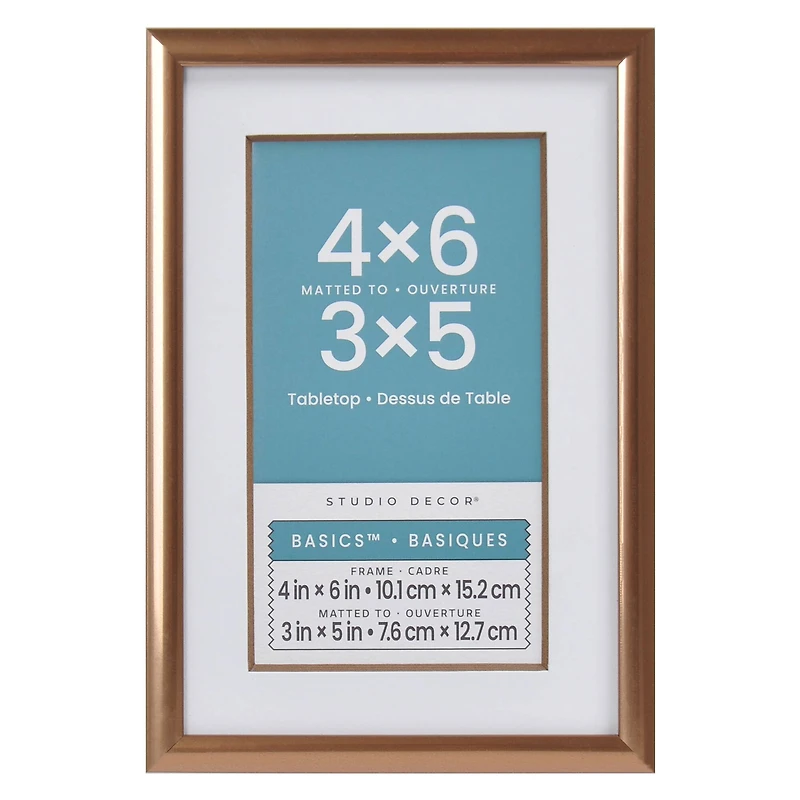 Basics™ Tabletop Frame with Mat by Studio Décor®