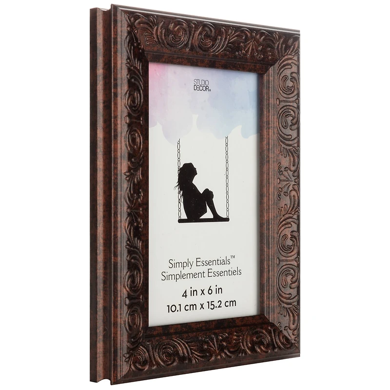 Simply Essentials™ Bronze Script Frame by Studio Décor