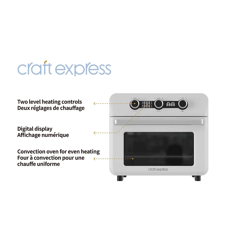 Craft Express 25L White Elite Sublimation Oven
