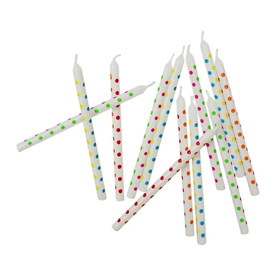 Polka Dot Birthday Candles by Celebrate It™
