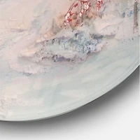 Designart - Winter Trees River and Birds