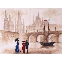 Charivna Mit Windy Town Cross Stitch Kit