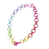 Rainbow Long & Short Charm Bracelet by Bead Landing™