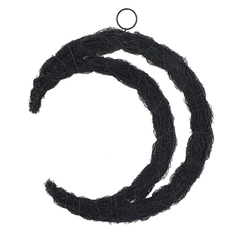 16" Black Moon Wreath by Ashland®
