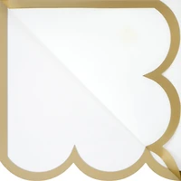 Gold Floral Wrapping Paper