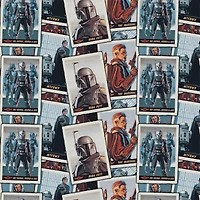 The Mandalorian New Card Stacks Precut Cotton Fabric