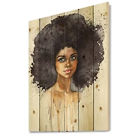 Designart - Portrait of African American Woman X