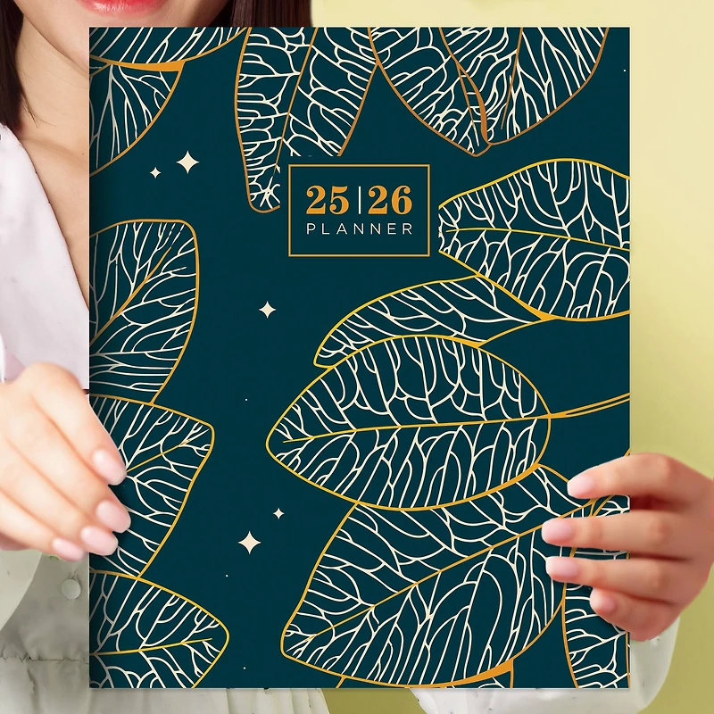TF Publishing 2025-2026 Night Foliage Large Monthly Planner
