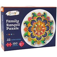 Kulture Khazana Family Rangoli Diwali 150 Piece Puzzle