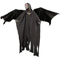 50" LED Lighted & Animated Winged Grim Reaper Halloween Decoration