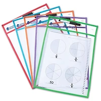 Learning Resources Write & Wipe Pockets