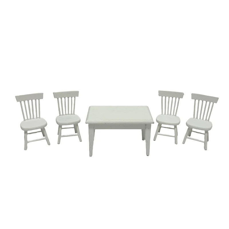 Miniature White Dining Table Set by Make Market®
