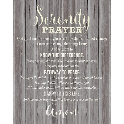 Serenity Prayer Wall Plaque