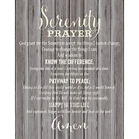 Serenity Prayer Wall Plaque