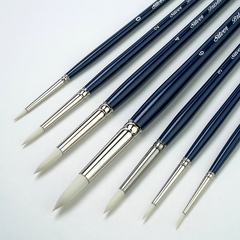 Silver Brush Limited Bristlon® 7 Piece Round Brush set