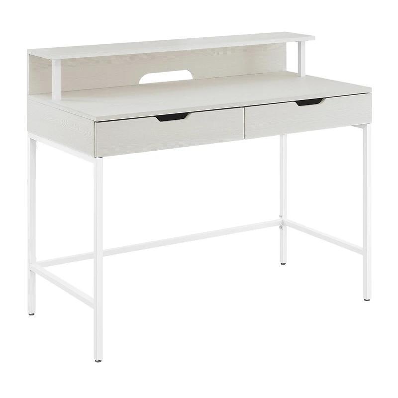 OSP Home Furnishings 40" Contempo Desk with Drawers