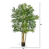 5ft. Potted Areca Palm Artificial Tree